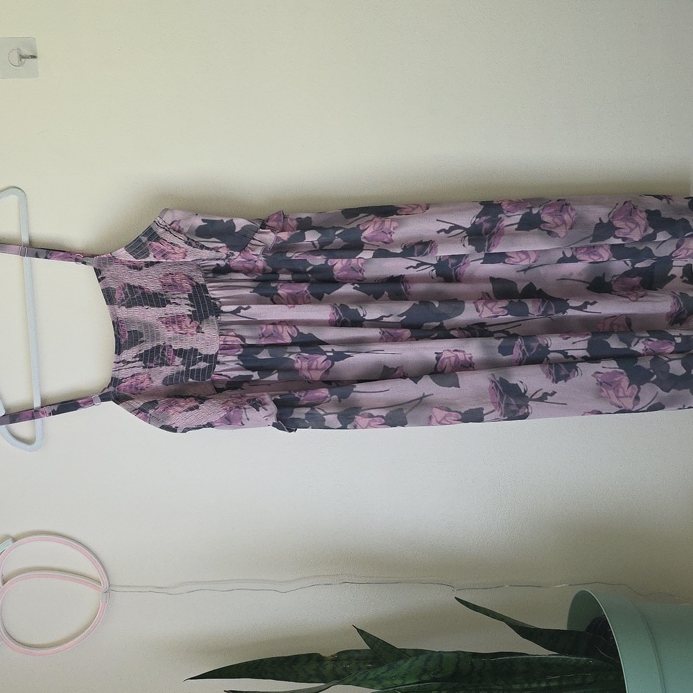 Floral High-Low Tunic Top - Picture 7 of 7